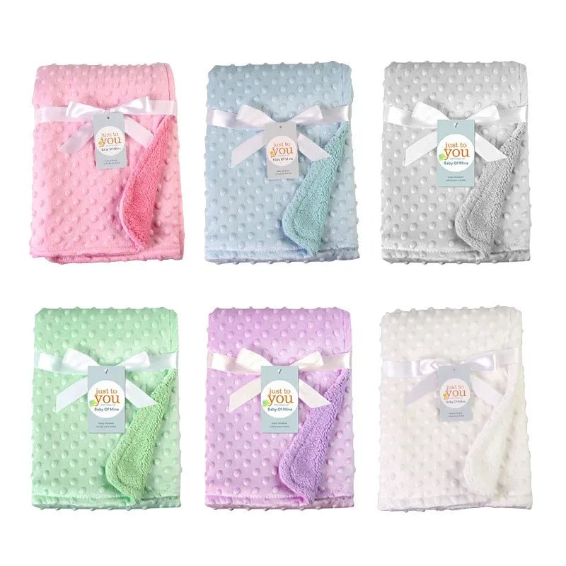 Couverture bébé - BabyBlanket™ - Bulle double couche vert - Bonne Nuit Bébé