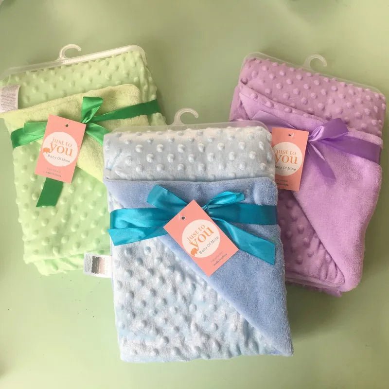 Couverture bébé - BabyBlanket™ - Bulle double couche vert - Bonne Nuit Bébé