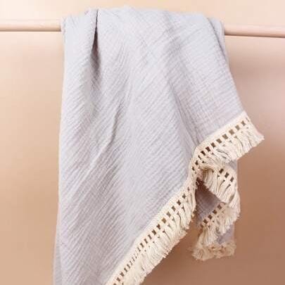 Couverture Bebe - BabyBlanket™ - Gris - Bonne Nuit Bébé