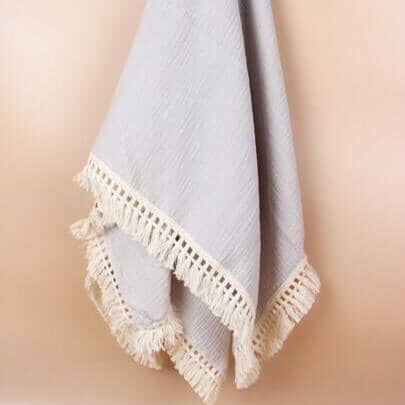 Couverture Bebe - BabyBlanket™ - Gris - Bonne Nuit Bébé