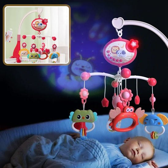 Mobile musical bébé - MusicalCribBell™ - Bleu - Bonne Nuit Bébé