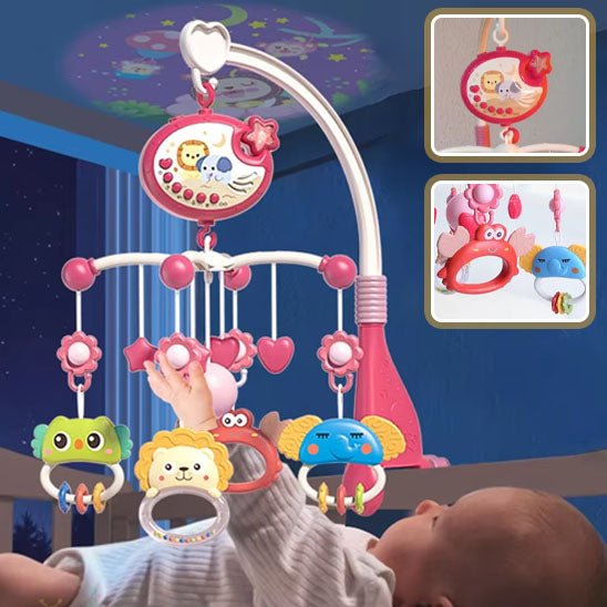 Mobile musical bébé - MusicalCribBell™ - Bleu - Bonne Nuit Bébé