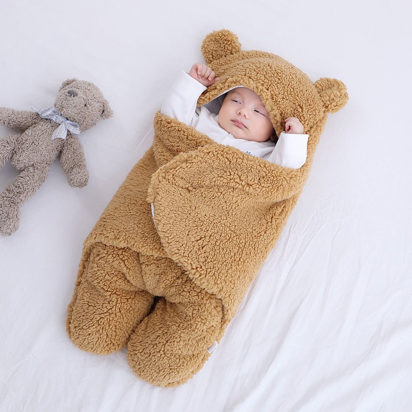 Nid d'Ange bébé - ComfySleep™ - Ourson - Bonne Nuit Bébé