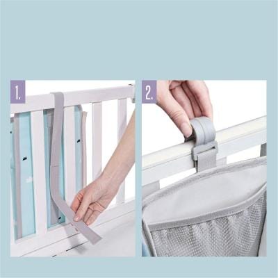 Sac de Rangement - HangingBag™ - Gris - Bonne Nuit Bébé
