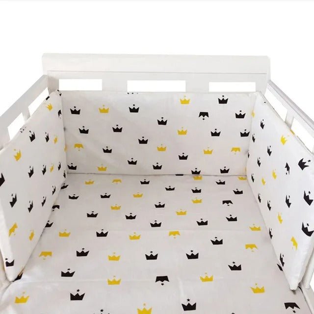 Tour de lit pare - chocs - BabyProtection™ - Couronnes - Bonne Nuit Bébé