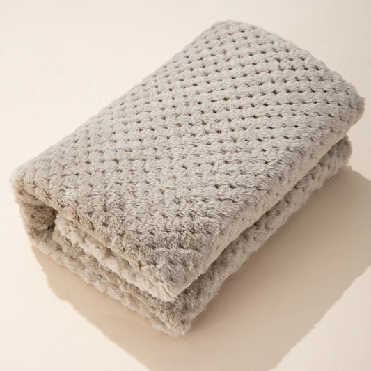 Couverture bébé douce - BabyBlanket™ - Bleu pâle - Bonne Nuit Bébé