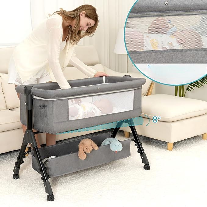 Lit Cododo - BabyBedMobile™ - Gris - Bonne Nuit Bébé