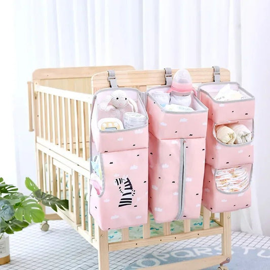Sac de Rangement - HangingBag™ - Rose - Bonne Nuit Bébé