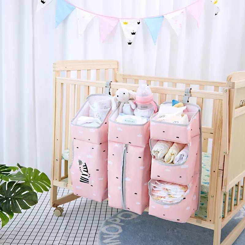 Sac de Rangement - HangingBag™ - Rose - Bonne Nuit Bébé