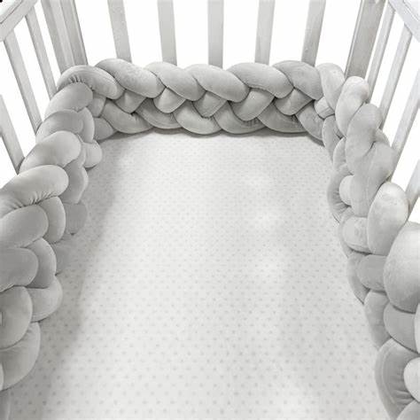Tour de Lit Bebe - CozyKnot™ (XL) - 1 Couleur - Bonne Nuit Bébé