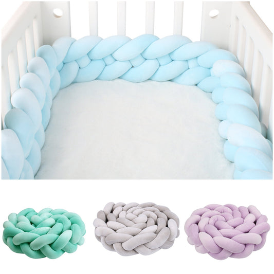 Tour de Lit Bebe - CozyKnot™ (XL) - 1 Couleur - Bonne Nuit Bébé