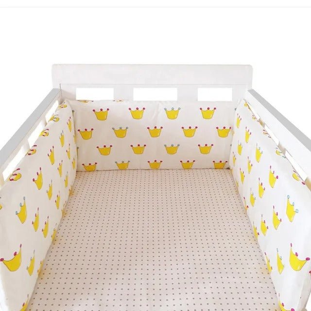 Tour de lit pare - chocs - BabyProtection™ - Couronnes - Bonne Nuit Bébé