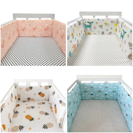 Tour de lit pare - chocs - BabyProtection™ - Motifs - Bonne Nuit Bébé