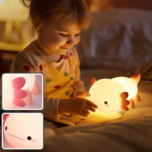 Veilleuse bébé - CartoonAnimals™ - Axolotl - Bonne Nuit Bébé