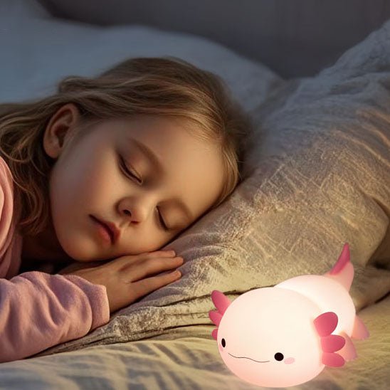 Veilleuse bébé - CartoonAnimals™ - Axolotl - Bonne Nuit Bébé