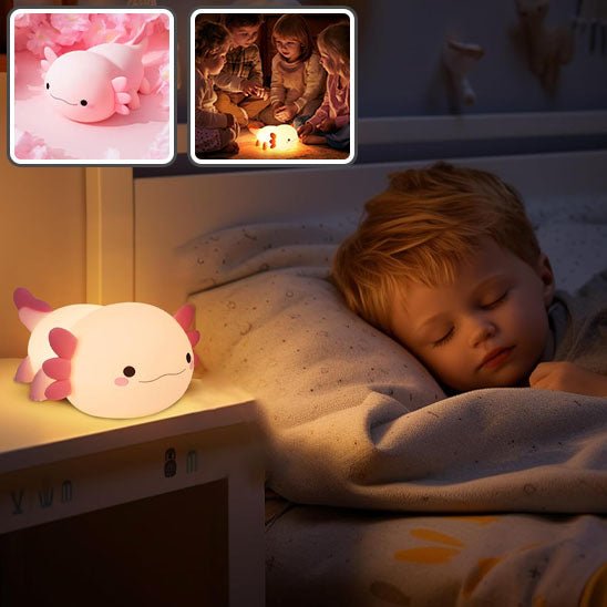Veilleuse bébé - CartoonAnimals™ - Axolotl - Bonne Nuit Bébé