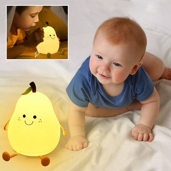 Veilleuse bébé - CartoonFruits™ - Poire - Bonne Nuit Bébé